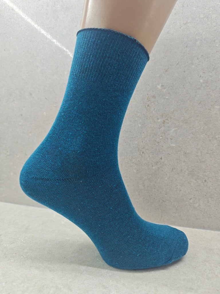 6 12 24 Pairs Womens Colorful Soft Rubber Sole Socks Comfy