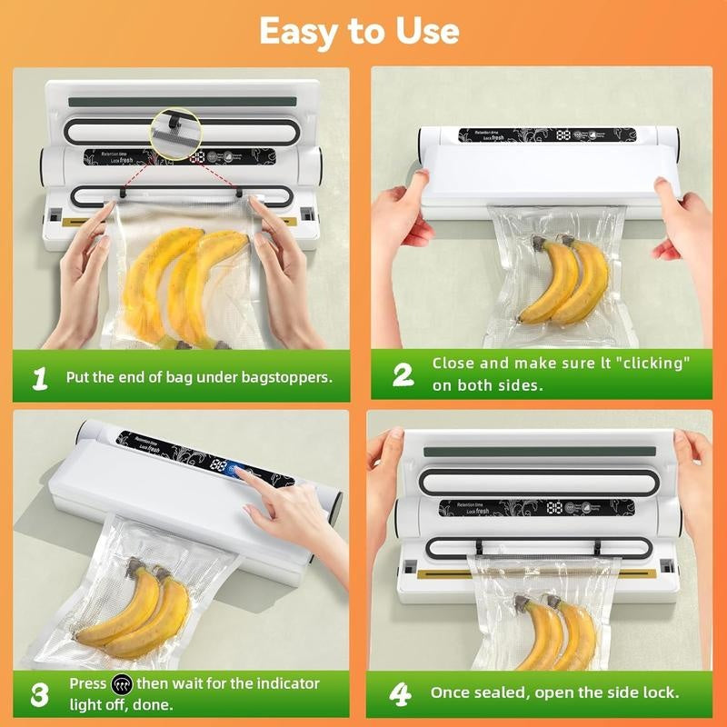 Vacuum Sealing Machine, Food Preservation Vacuum Sealing Machine