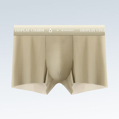 Ice Silk Men's Underwear Thin Breathable Boxers